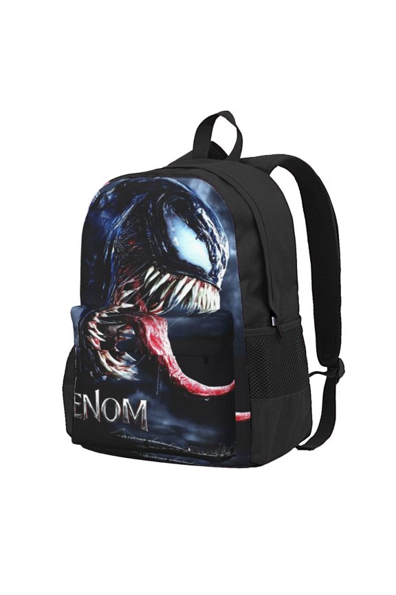 Venom Backpack Book Bags Casual Daypack For Travel Work Office