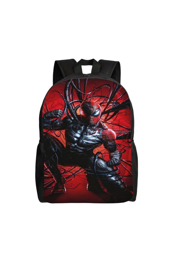 Venom Backpack Book Bags Casual Daypack For Travel Work Office
