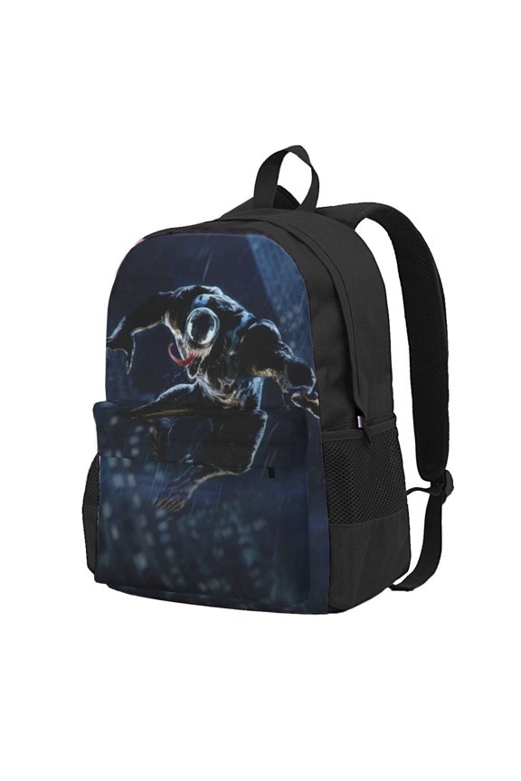 Venom Backpack Book Bags Casual Daypack For Travel Work Office
