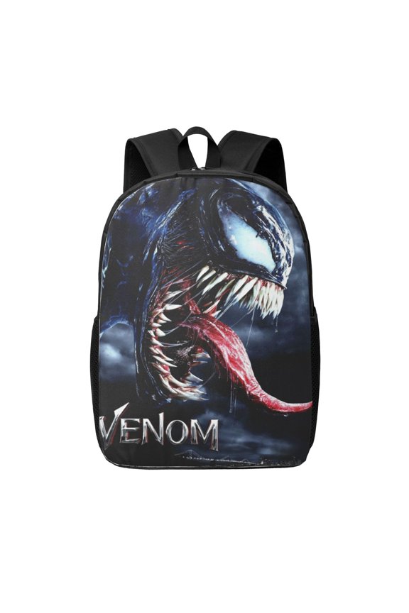 Venom Backpack Book Bags Casual Daypack For Travel Work Office