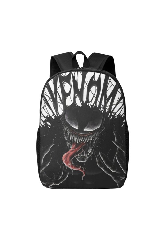 Venom Backpack Book Bags Casual Daypack For Travel Work Office