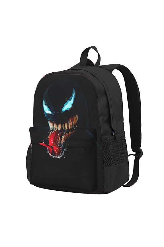 Venom Backpack Book Bags Casual Daypack For Travel Work Office