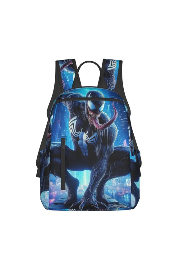 Venom Backpack Book Bags Casual Daypack For Travel Work Office