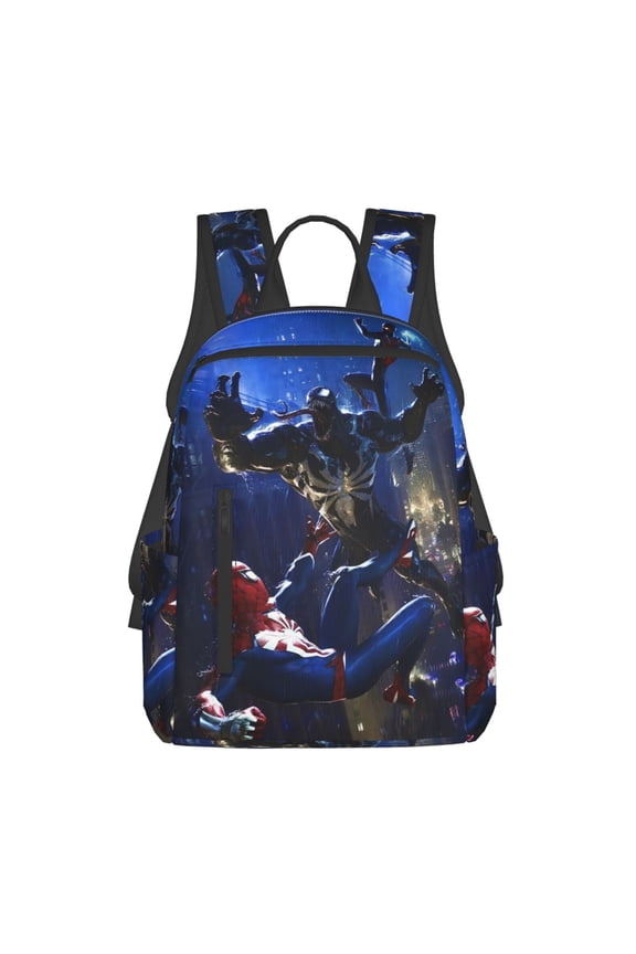 Venom Backpack Book Bags Casual Daypack For Travel Work Office