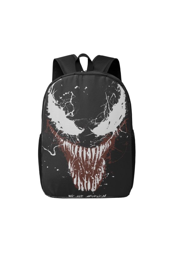 Venom Backpack Book Bags Casual Daypack For Travel Work Office