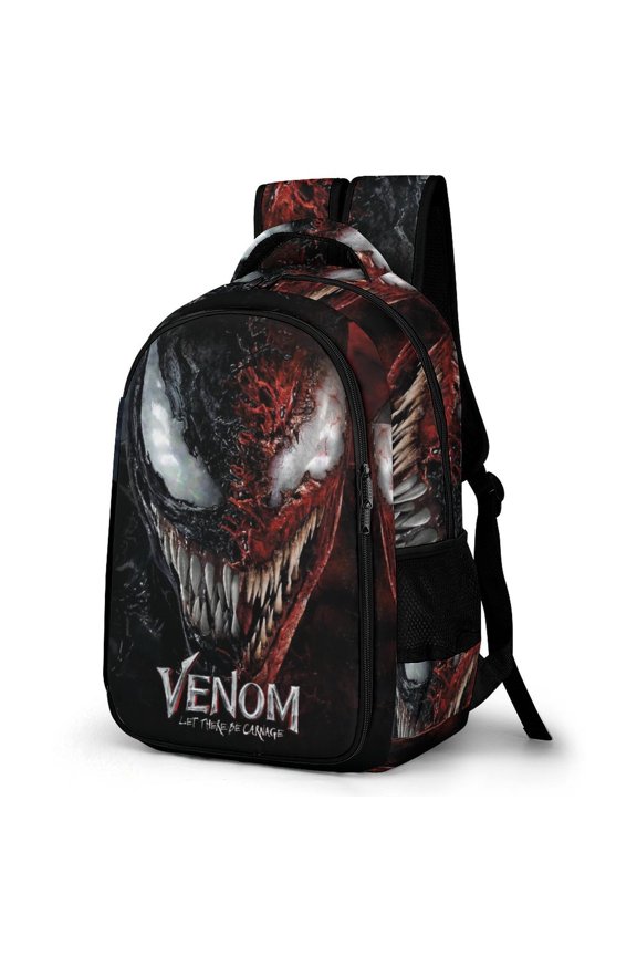 Venom Backpack Book Bags Casual Daypack for Travel Work Office