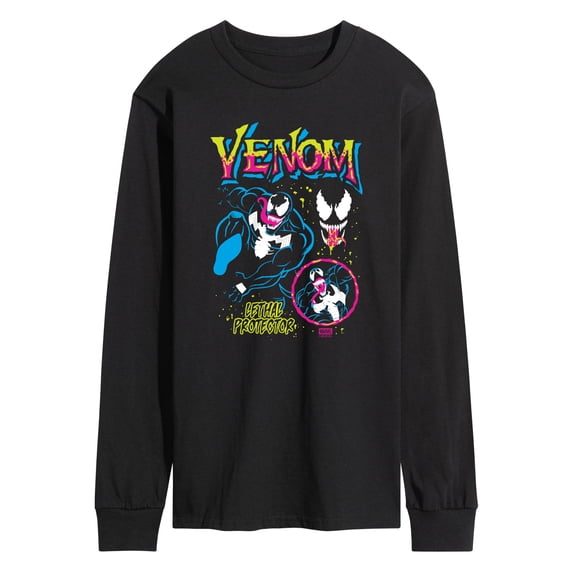 Venom - Bootleg - Men's Long Sleeve Graphic T-Shirt
