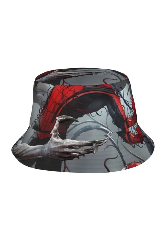 Venom Bucket Hat Beach Sun Hat For Women Men, Beach Caps Reversible Lightweight Outdoor Cap For Beach Travel Headwear