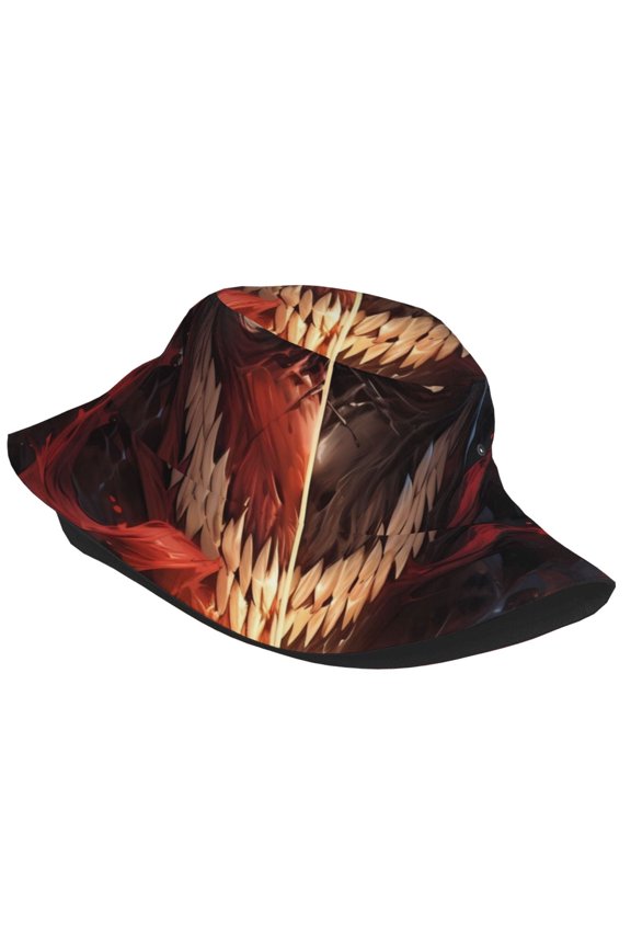 Venom Bucket Hat Beach Sun Hat For Women Men, Beach Caps Reversible Lightweight Outdoor Cap For Beach Travel Headwear