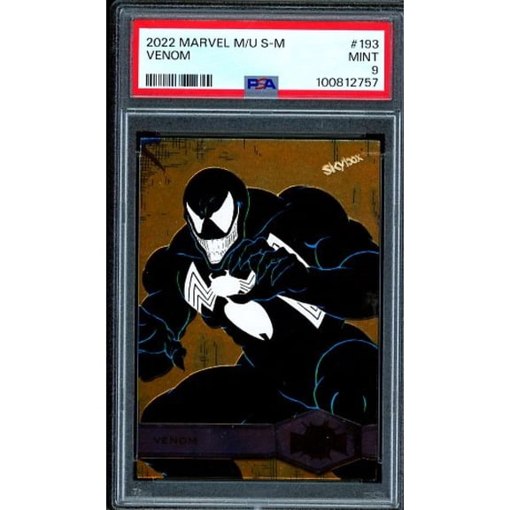 Venom Card 2022 Marvel M/U S-M #193 PSA 9