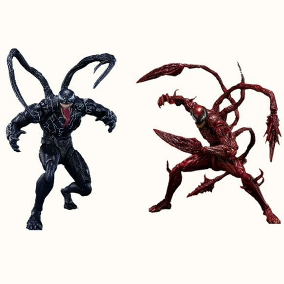 Venom Carnage Action Figure Legends Series Collectible Venom Anime Doll Model Toy Character Statue Joints Movable Action Figure, 6"
