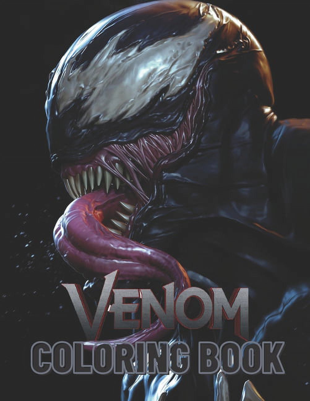 Venom Coloring Book : High Quality Venom Activity Color Books For Adults  (Paperback)