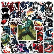 Venom Comic Book Character Themed Set of 50 Assorted Decals Sticker Set