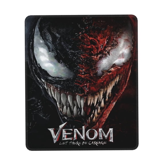 Venom Desk Mat, Gaming Mouse Pad Mat with Non-Slip Base Stitched Edges Mousepad for Computer, Office, and Laptop 10 x 12 inch