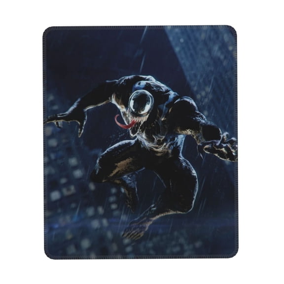Venom Desk Mat, Gaming Mouse Pad Mat with Non-Slip Base Stitched Edges Mousepad for Computer, Office, and Laptop 10 x 12 inch