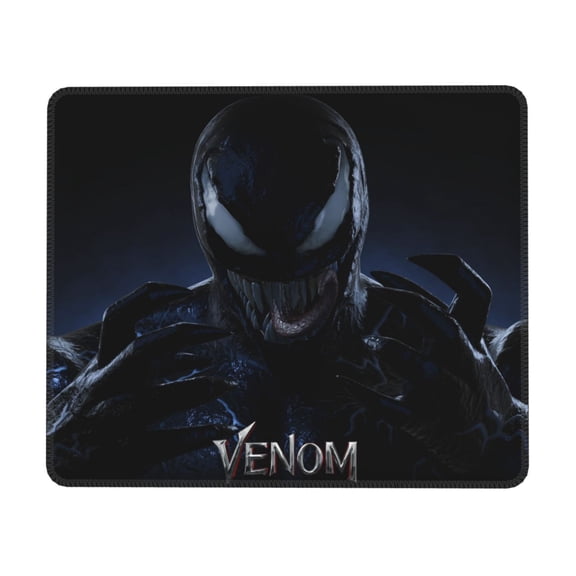 Venom Desk Mat, Gaming Mouse Pad Mat with Non-Slip Base Stitched Edges Mousepad for Computer, Office, and Laptop 10 x 12 inch