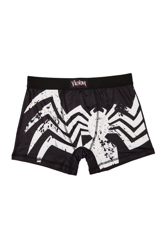 Distressed Logo Men's Underwear Boxer Briefs-Medium (32-34)