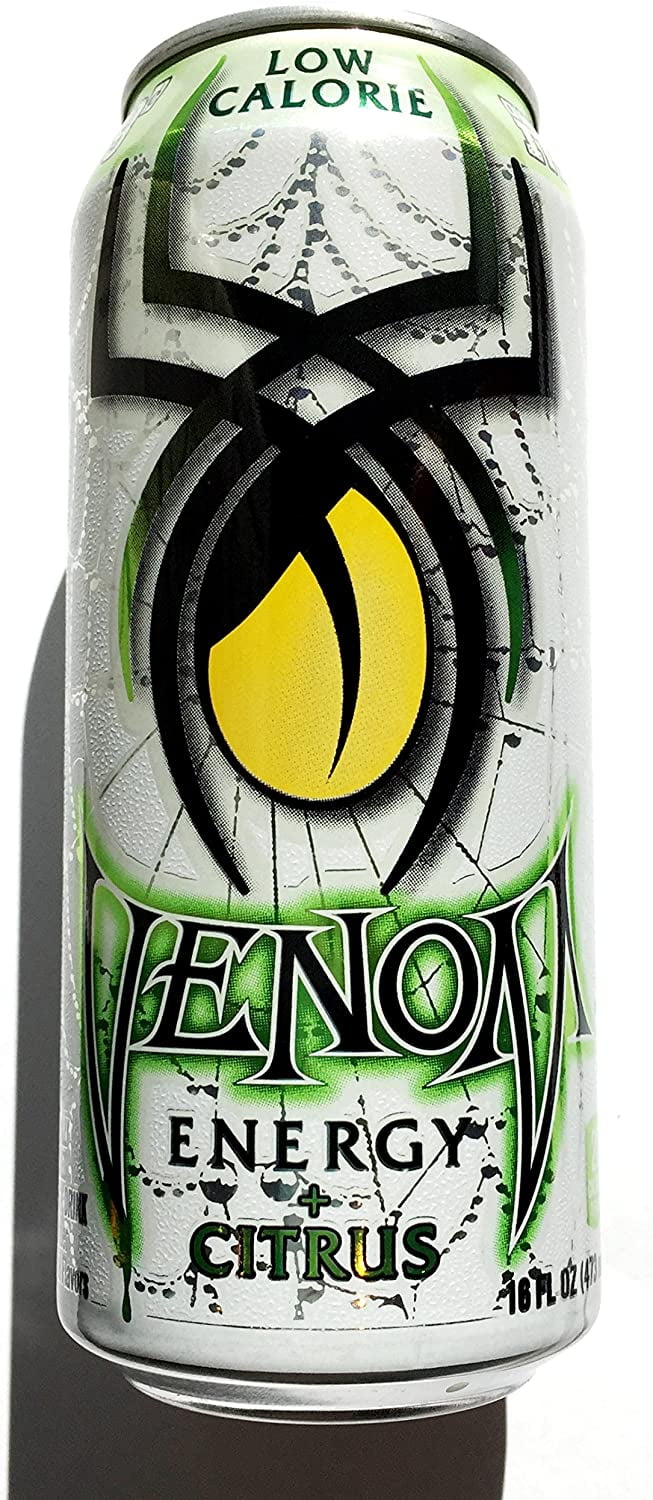 Venom Energy Low Calorie Citrus (AKA Zero Sugar Citrus) 16 Ounce