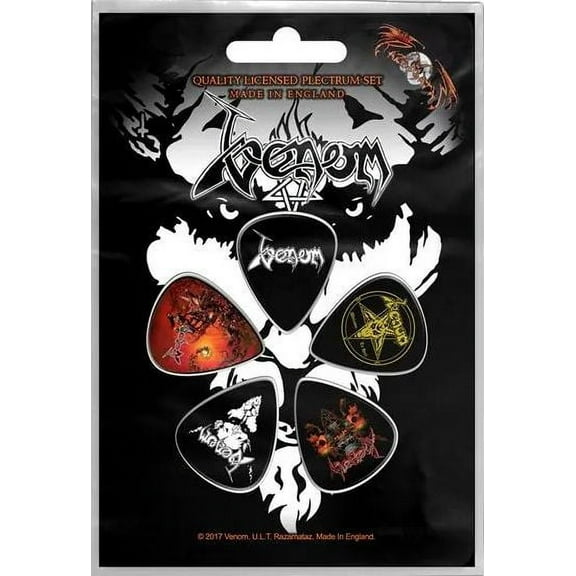 Venom Guitar Picks, Set of 5