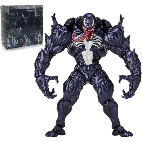 Venom Legends Series - 7 Inch Venom Action Figure - Venom Carnage Toy - Collectible Venom Anime Action PVC Figure - Venom Doll Model Statue Toy Gift (Venom)