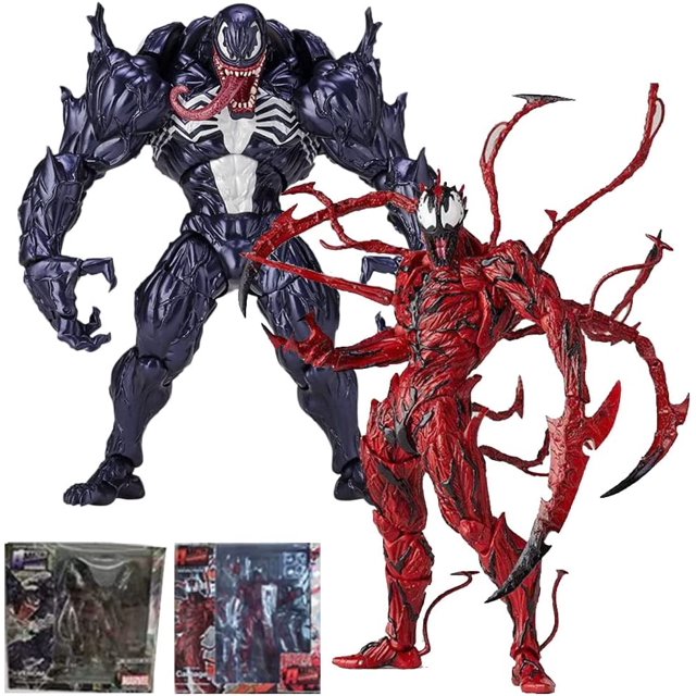 Venom Legends Series 7 Inch Venom and Collectible Carnage Anime