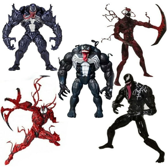 Venom accessories Clearance Venom Carnage Action Figure Collectible Venom Doll Model PVC Toy Joints Movable