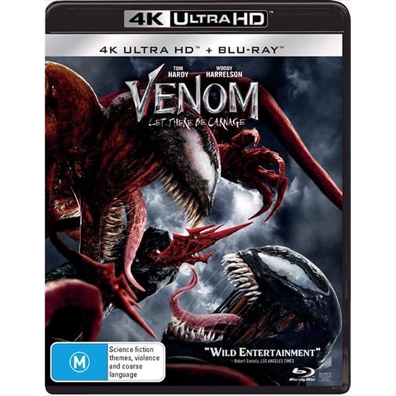 Venom: Let There Be Carnage 4K Ultra HD + Blu-Ray | Tom Hardy | Region Free