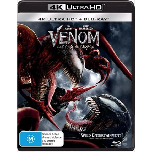 Venom: Let There Be Carnage 4K Ultra HD + Blu-Ray | Tom Hardy | Region Free