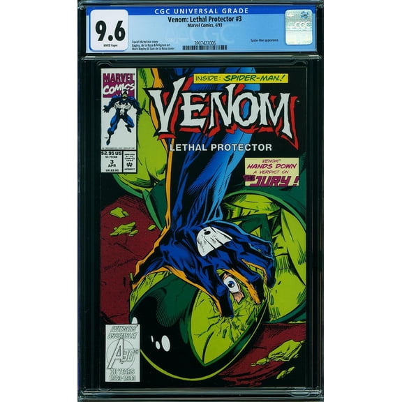 Venom: Lethal Protector #3 - CGC 9.6 Comic Book