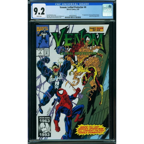 Venom: Lethal Protector #4 - CGC 9.2 Comic Book