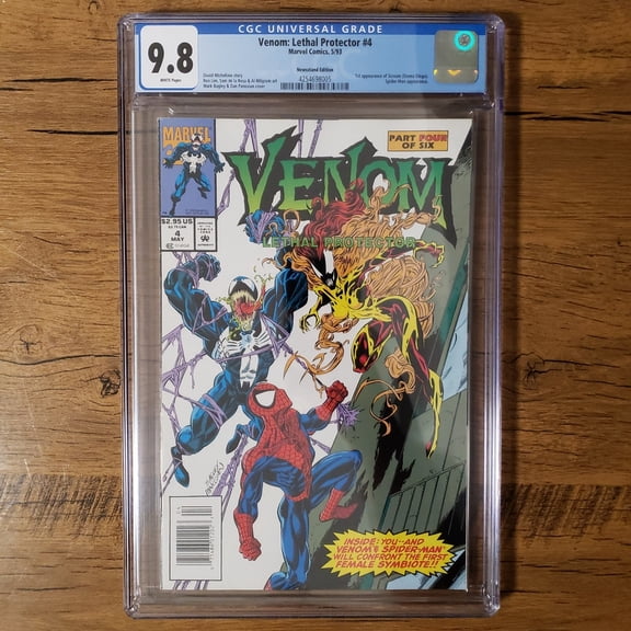 Venom: Lethal Protector #4 - CGC 9.8 Comic Book