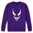 thumbnail image 1 of Venom - Logo Face - Men's Crew Fleece Sweatshirt, 1 of 4