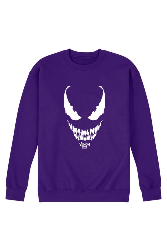 - Logo Face - Men's Crew Fleece Sweatshirt