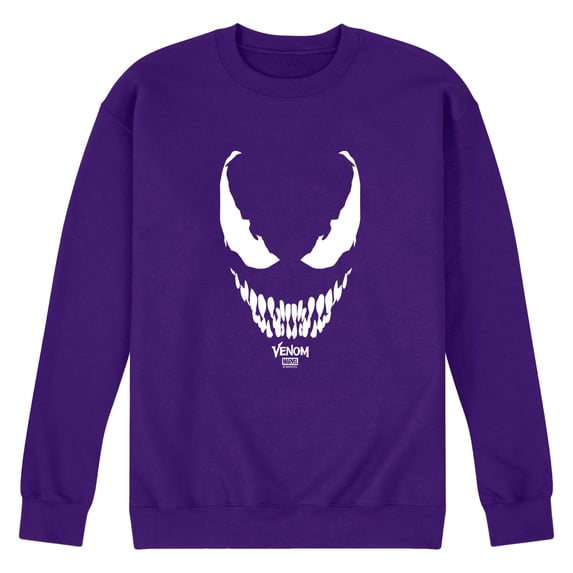 Venom - Logo Face - Men's Crew Fleece Sweatshirt