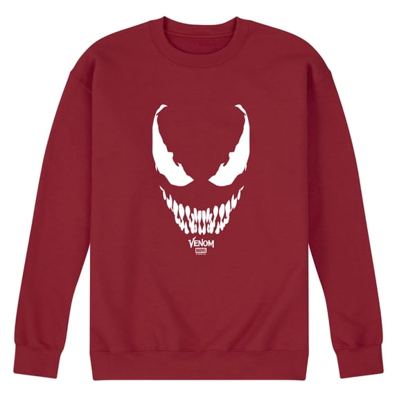 Venom - Logo Face - Men's Crew Fleece Sweatshirt