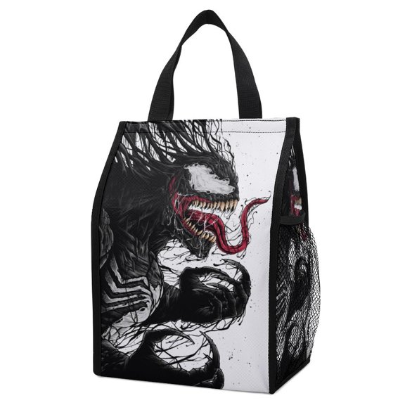 Venom Lunch Bag, Insulated Lunch Box Large Capacity Reusable Insulated Cooler Lunch Totes Bag for Work Office Camping Travel Picnic
