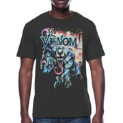 Venom Marvel, Mens & Big Mens Graphic Crew Neck T-Shirt, City Aflame, Sizes S-3XL