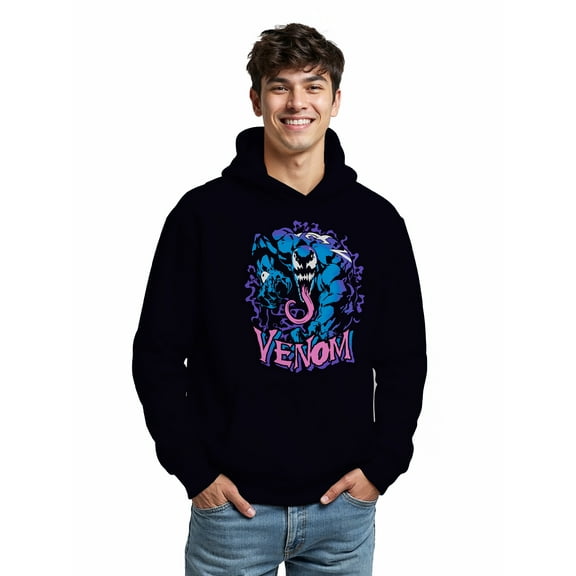 Venom, Men's & Big Men's Graphic Hoodie, Sizes XS-3XL