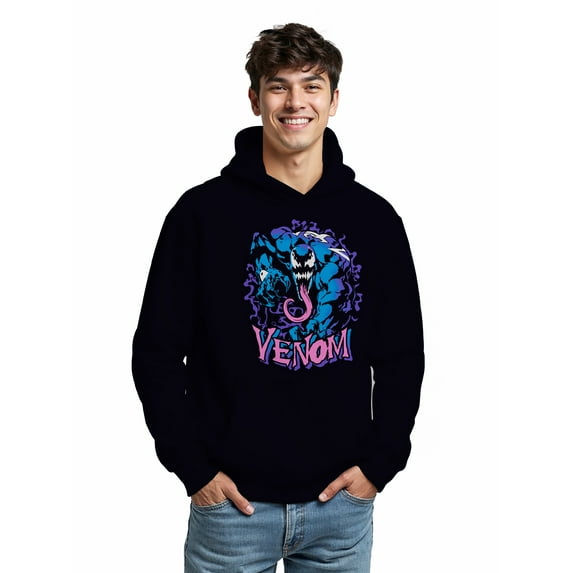 Venom, Men's & Big Men's Graphic Hoodie, Sizes XS-3XL