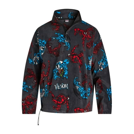 Venom Men's & Big Men's Polar Fleece Sweatshirt, Sizes XS-3XL