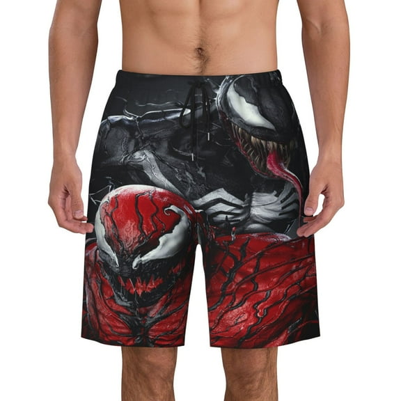 Venom Men's Swim Trunks Quick Dry Board Shorts Bathing Suit Swimsuits Beach Shorts