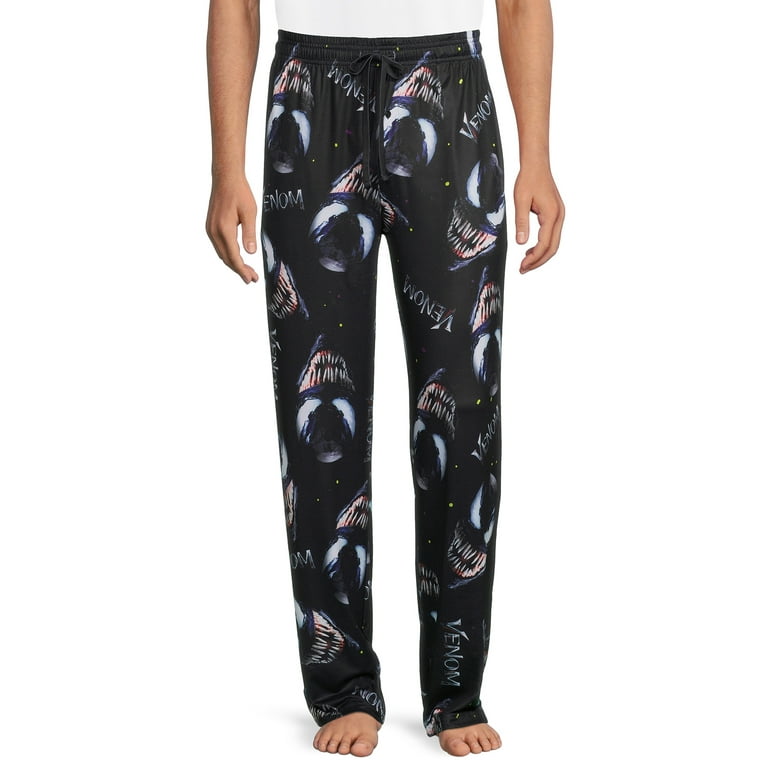 Venom Men s Venom Pattern Graphic Lounge Pants Sizes S 2X