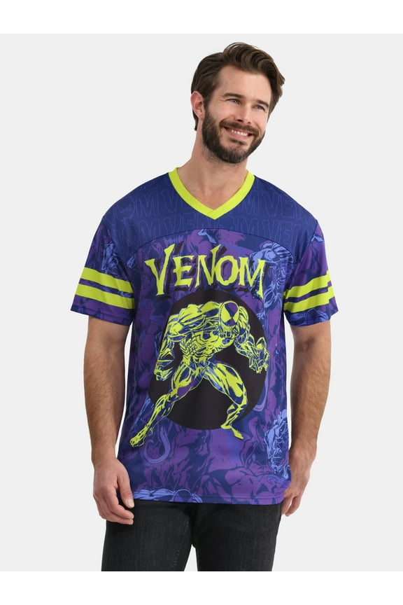 Men's and Big Men's Graphic Soccer Jersey, Sizes XS-3XL