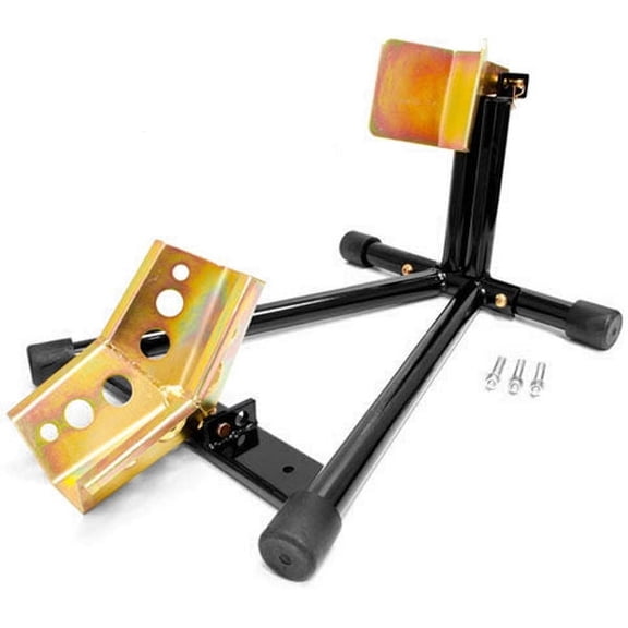 Venom Motorcycle Bike Front Tire Wheel Chock Lift Stand Compatible with Triumph Speed Street Triple Tripple Sprint