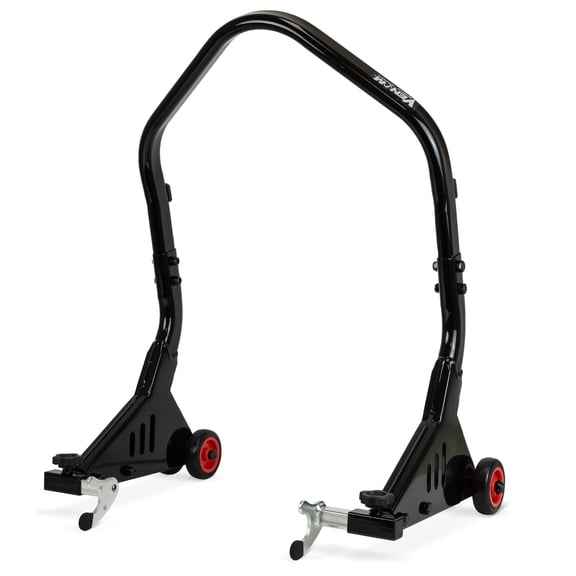 Venom Motorcycle Rear Stand Spool Lift, Universal Sport Bike Rear Wheel Motorcycle Lift Stand, Motorcycle Tire Jack Stand Compatible With Yamaha Honda Kawasaki Suzuki BMW Ducati Dirt Bike Stand