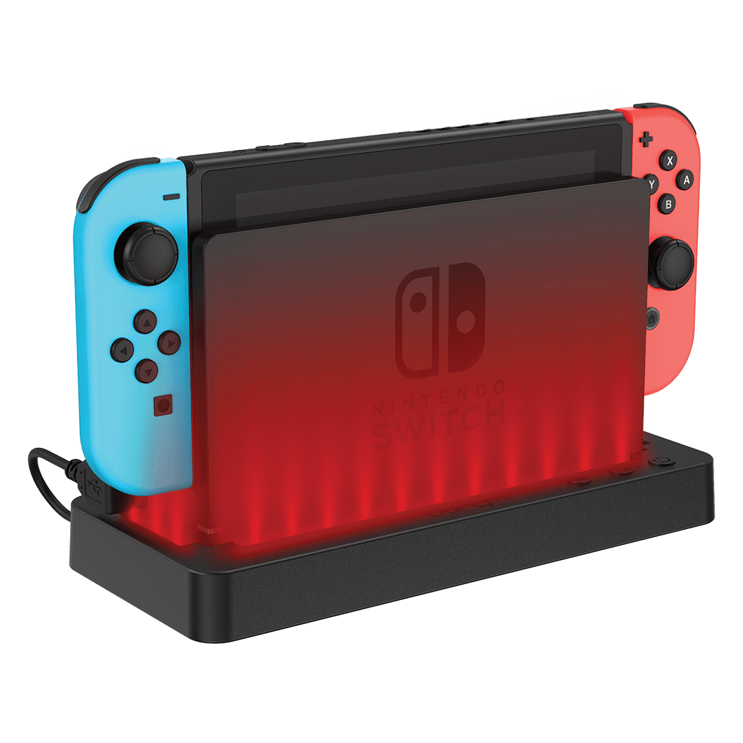 Venom Multi-Color LED Light-up Dock Stand for Nintendo Switch