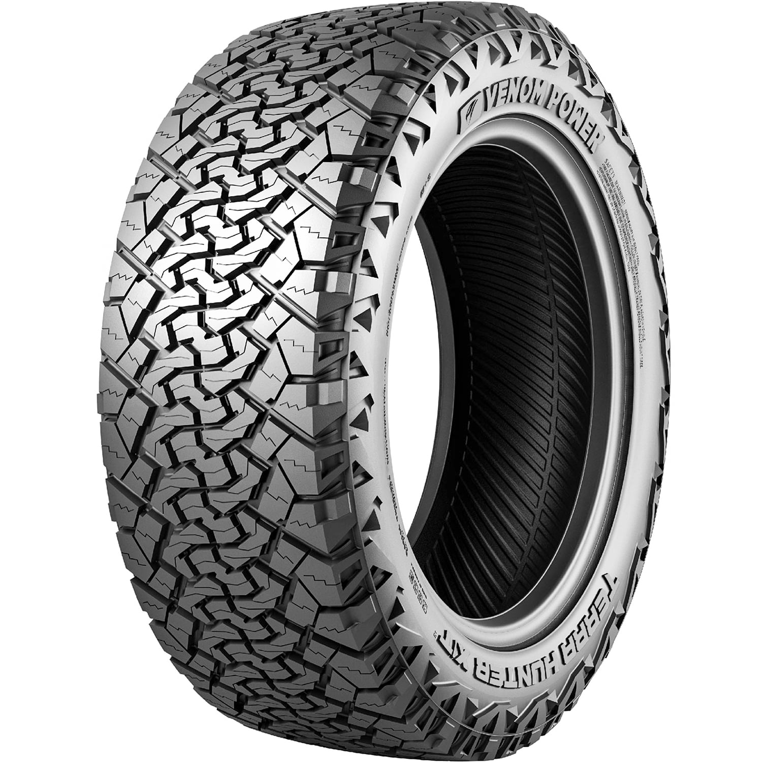 Venom Power Terra Hunter X/T 2 275/60R20 123/120R E 10 Ply Extreme Terrain Light Truck Tire Simolary simolary.com