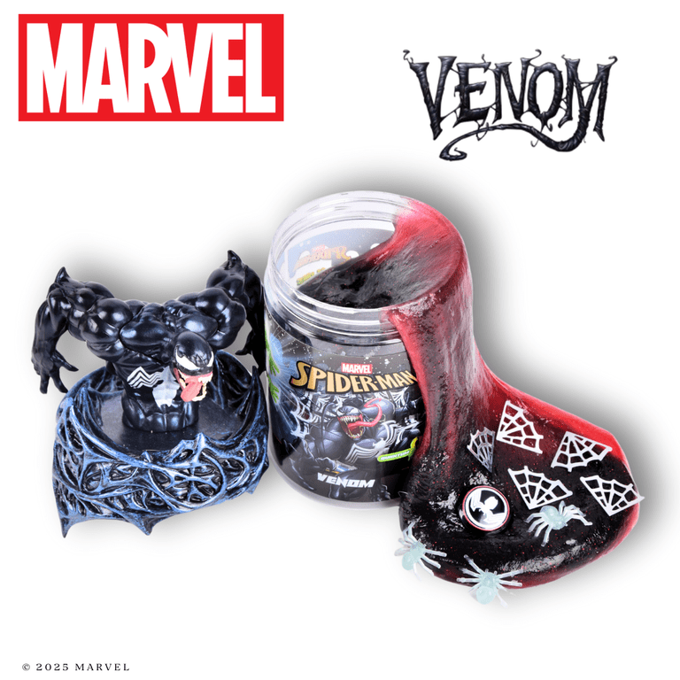 バスタイ厶 ボミー VONME 3D Marvel Slime Venom, 1 Count - Walmart.com