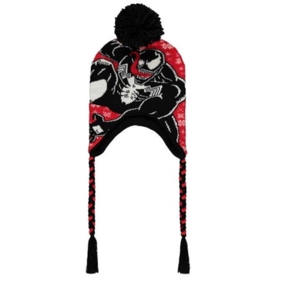 Venom Stance Logo Sherpa Beanie Hat Adult