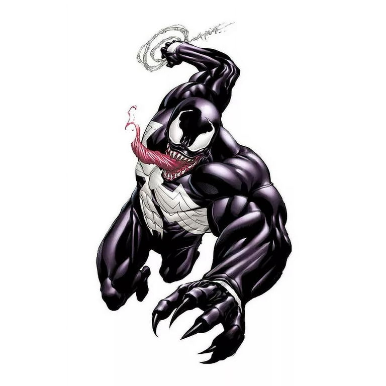 Pegatinas Venom 50 Unidades - Vinilo PVC, 2-3.15 Pulgadas, Reutilizables, Para Laptop, Coche, Skate